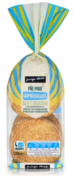 Pão para Hambúrguer