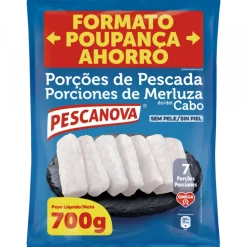 Porções de Pescada do Cabo sem Pele