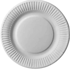 Pratos de Cartão 19cm Branco