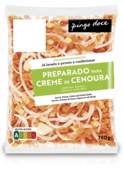 Preparado Creme de Cenoura Embalado