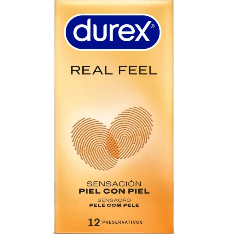 PRESERVATIVO DUREX REAL FEEL 12UN