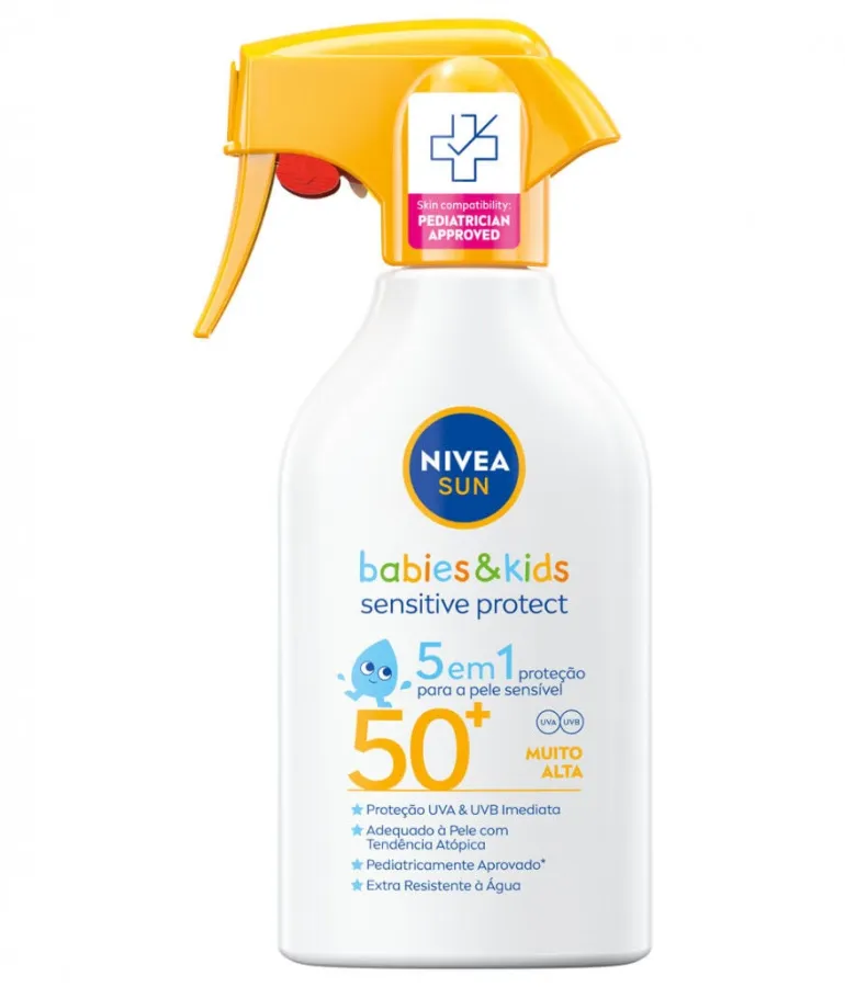Protetor Solar Spray Sensitive Protect Babies & Kids FPS50+