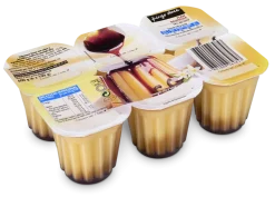 Pudim Flan de Baunilha com Molho de Caramelo