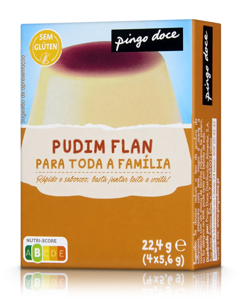 Pudim Flan Instantâneo