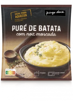 Puré de Batata com Noz Moscada