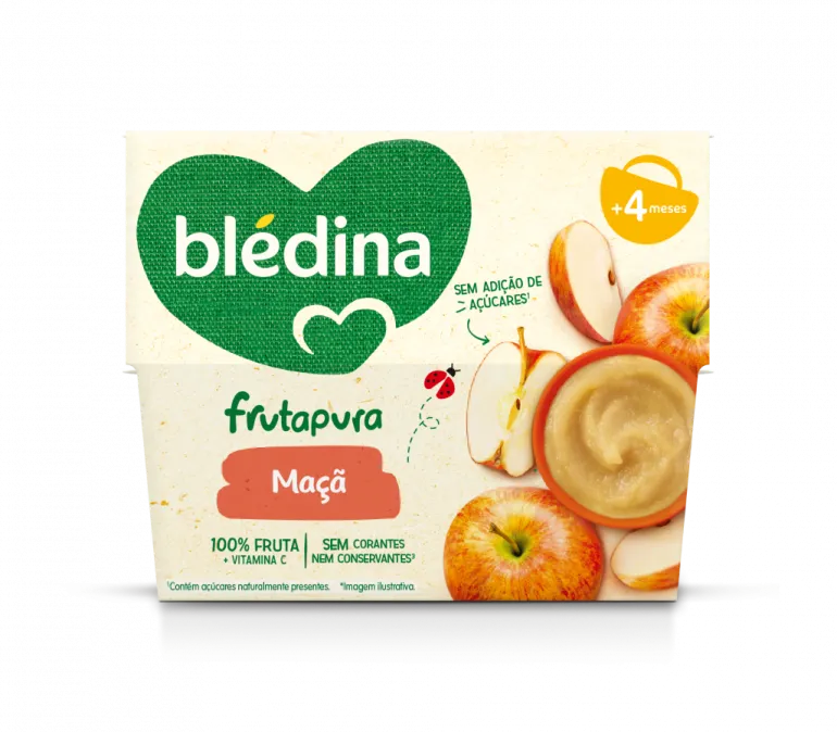 Puré de Fruta Maçã