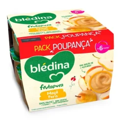 Puré de Fruta Maçã e Pera