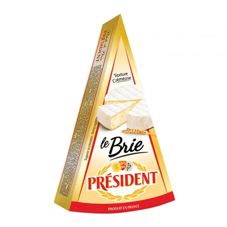 Queijo Brie Meio Gordo 60% Cunha Président 200 g