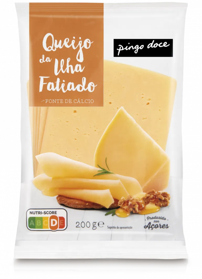Queijo da Ilha Fatiado