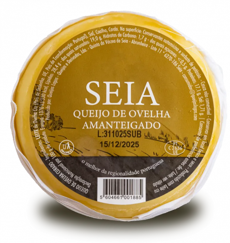 Queijo de Ovelha Seia Amanteigado Médio