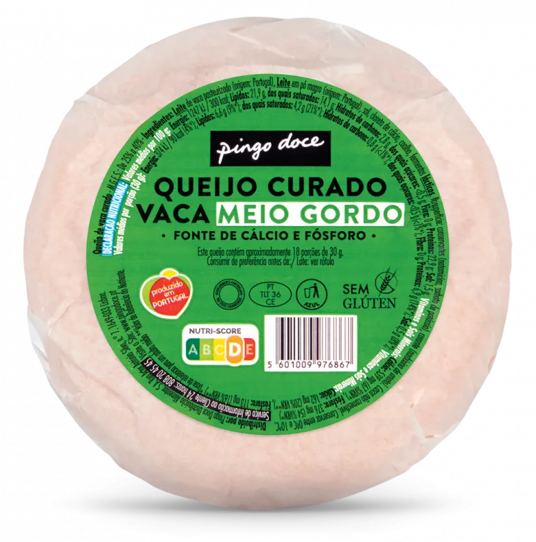Queijo de Prato Meio Gordo