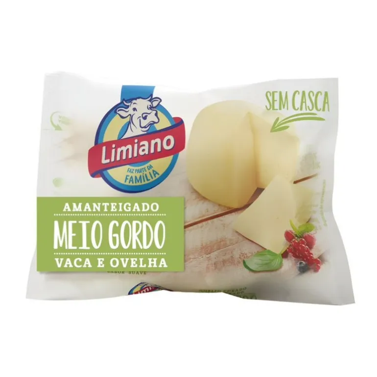 Queijo de Vaca e Ovelha Meio Gordo sem Casca