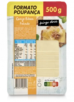 Queijo Edam Fatiado
