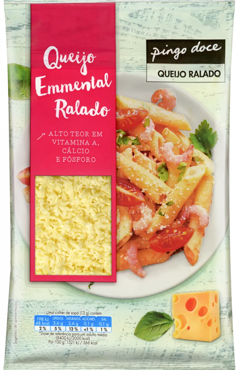 Queijo Emmental Ralado