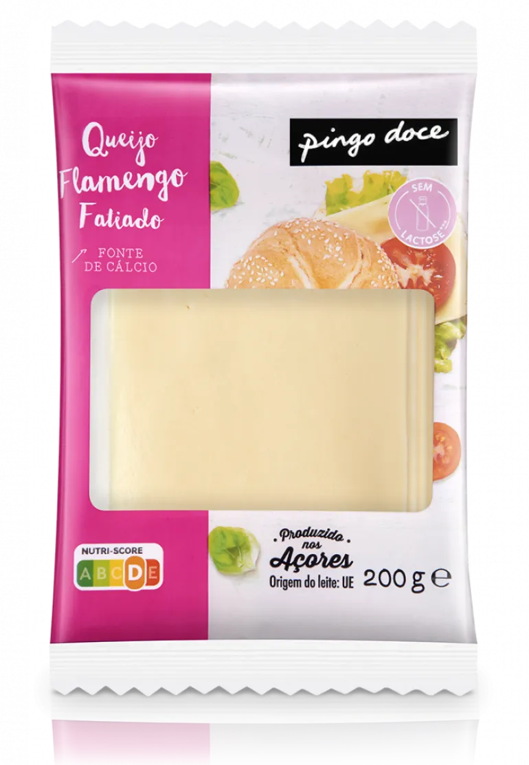 Queijo Flamengo Fatiado
