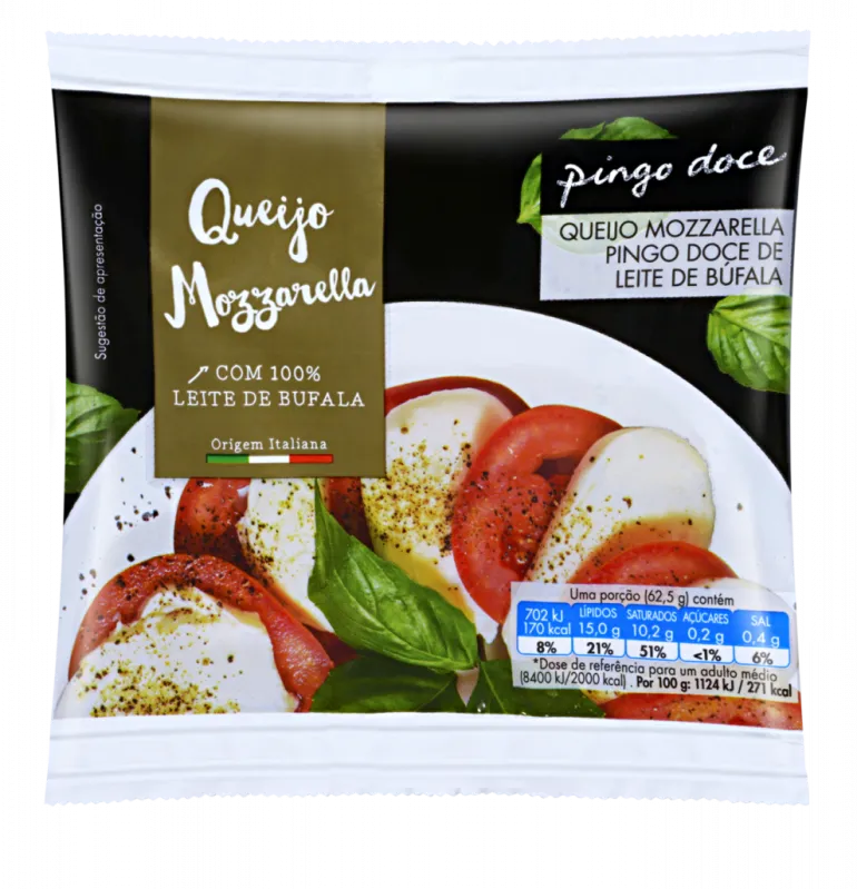 Queijo Mozzarella de Búfala