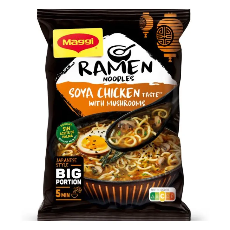 Ramen de Frango e Cogumelos