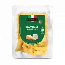 Ravioli com Queijo e Pimenta