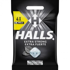 Rebuçados Halls Extra Strong Sem Açúcar