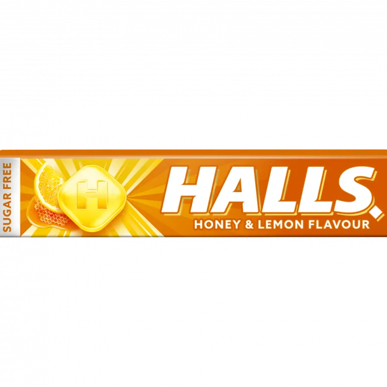 Rebuçados Halls Mel e Limão sem Açúcar