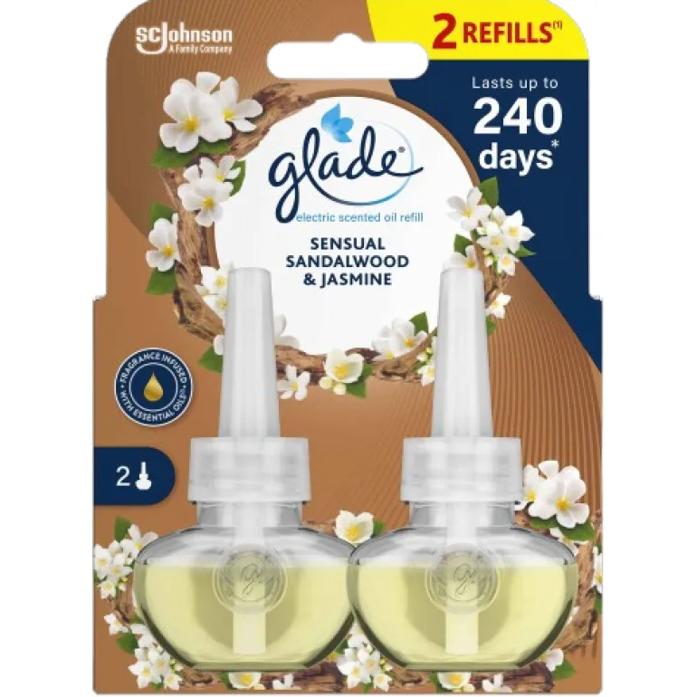 Recarga Ambientador Elétrico Sandalwood e Jasmin