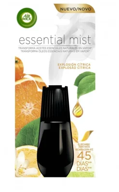 Recarga Ambientador Essencial Mist Explosão Cítrica