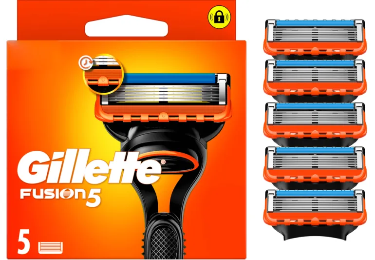 Recarga de Lâminas Fusion Gillette