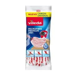 Recarga Esfregona Microfibra Premium 2 em 1