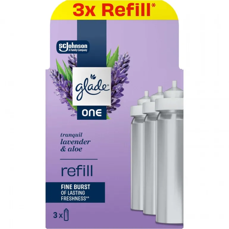 Recargas Ambientador One Lavanda Pack 3