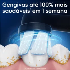 Recargas Escova de Dentes Elétrica Gentle Care Preta Pack 2