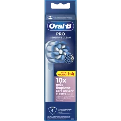 Recargas Escova de Dentes Elétrica Pro Sensitive Clean Pack 4