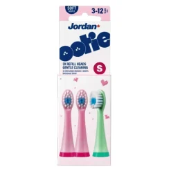 Recargas Escova de Dentes Infantil Ootie Rosa e Verde S Pack 3