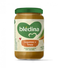 Refeição Infantil Legumes e Vitela