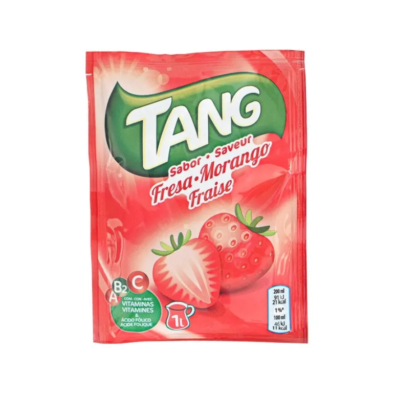 Refresco em Pó de Morango