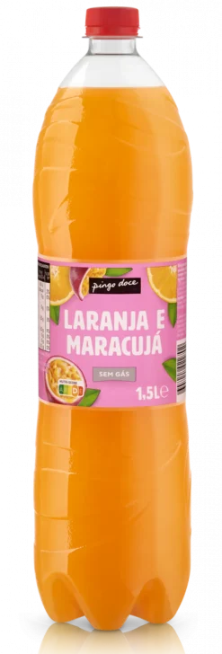 Refrigerante sem Gás Laranja e Maracujá