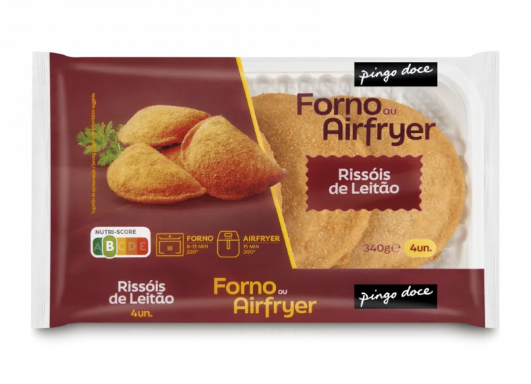 Rissóis de Leitão Fré-Fritos Congelados