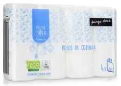 Rolo de Cozinha 2 Folhas - 4 un