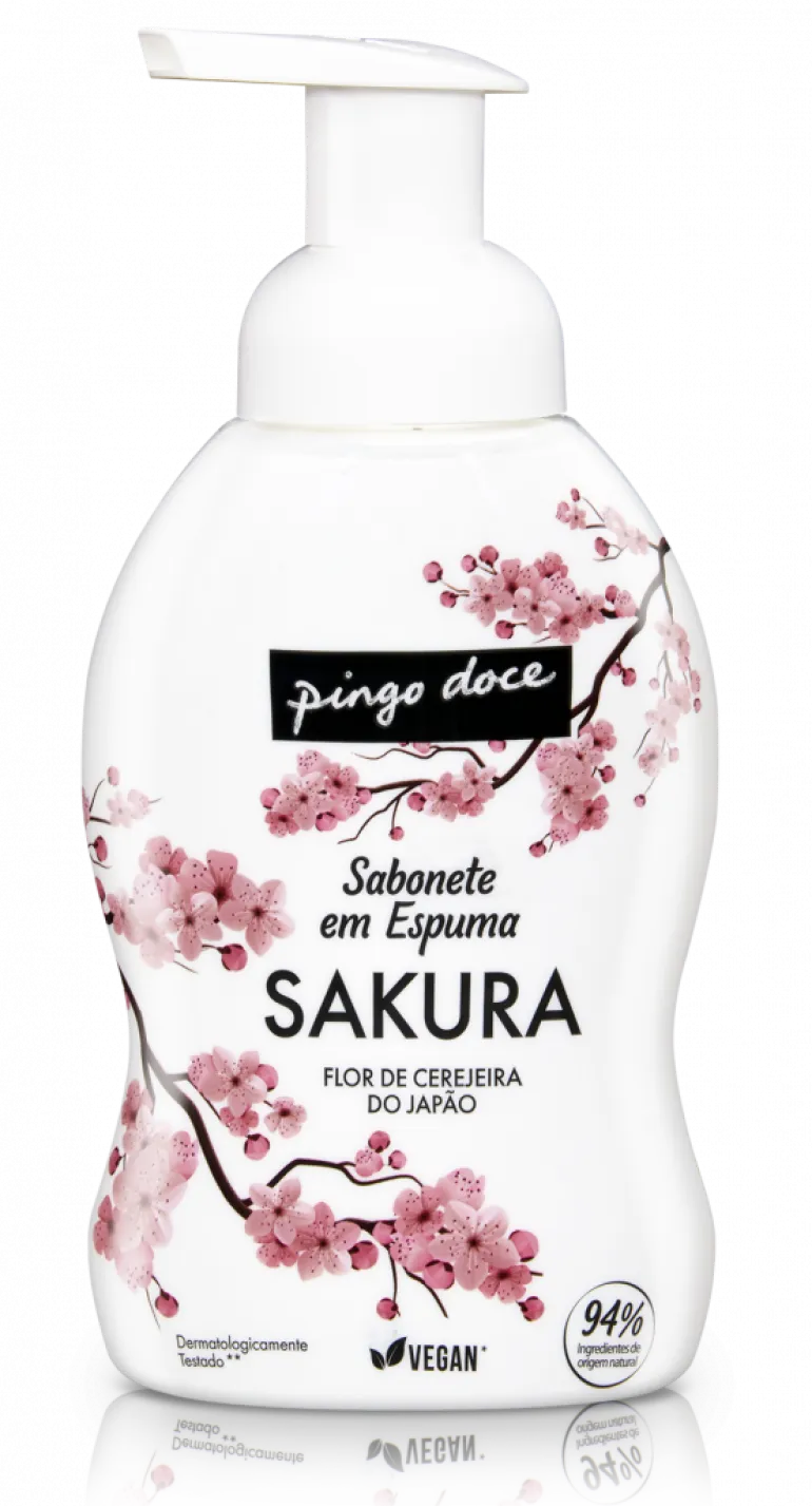 Sabonete Espuma Doseador Sakura