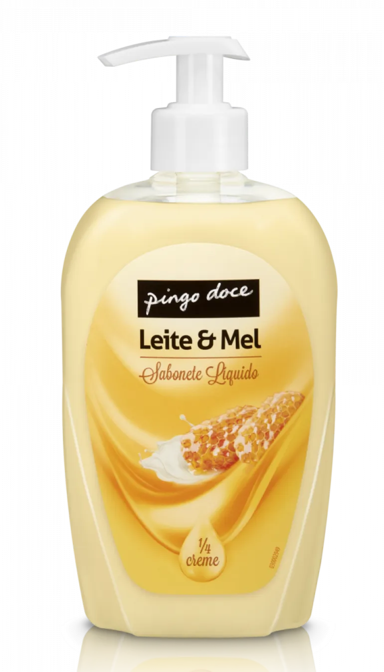 Sabonete Líquido Doseador Leite e Mel