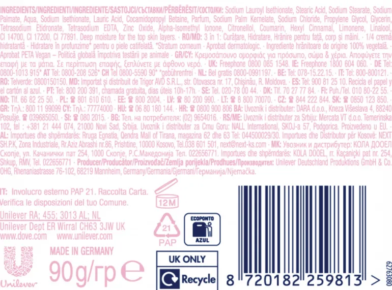 Sabonete Sólido Pink