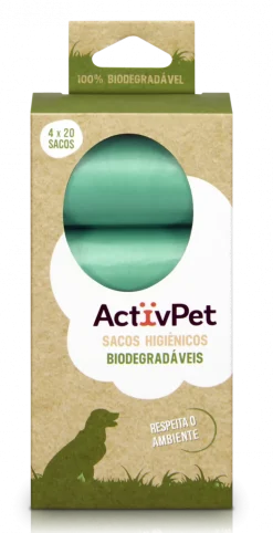 Sacos Higiénicos para Cão Biodegradáveis