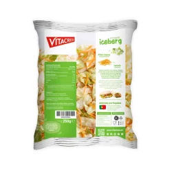 Salada Crocante com Alface Iceberg e Cenoura