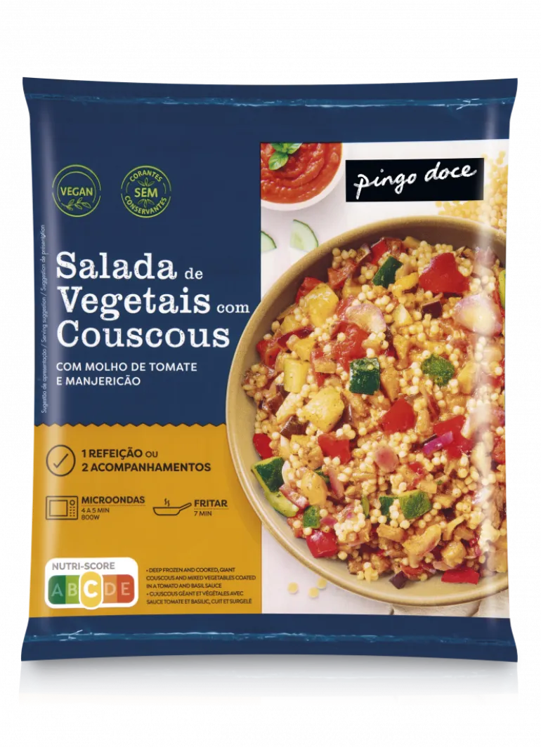 Salada de Vegetais com Couscous