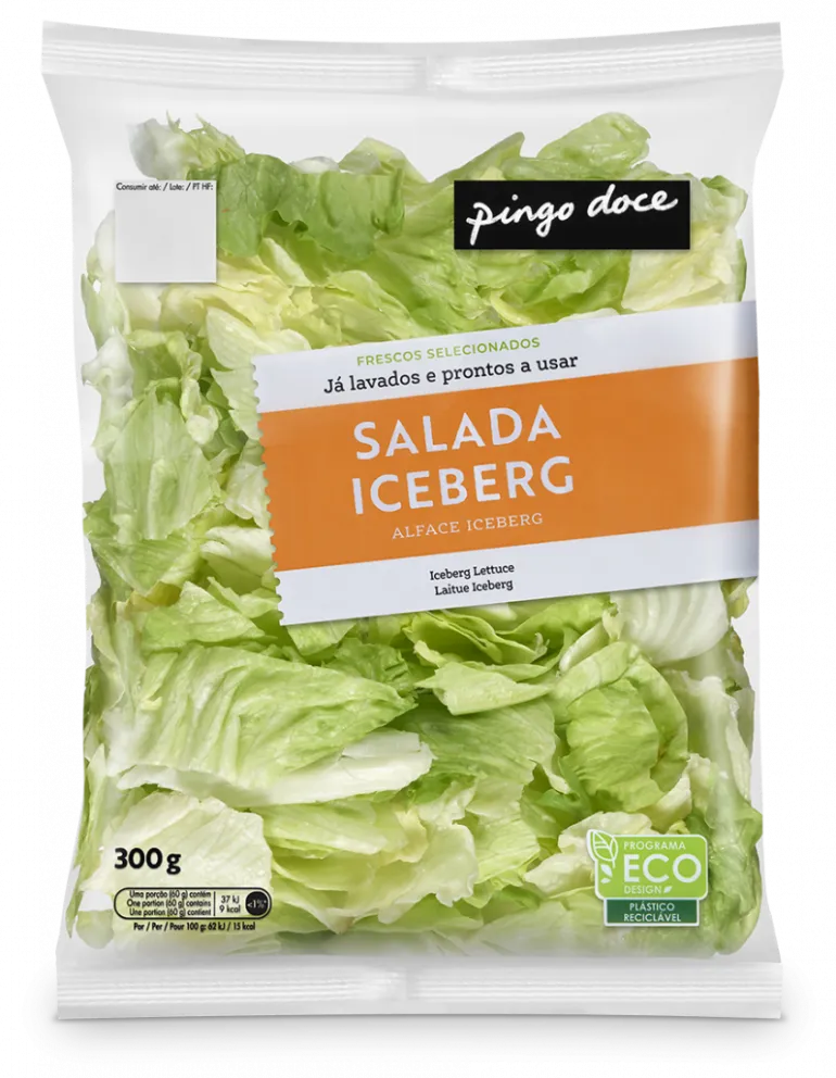 Salada Iceberg Embalada