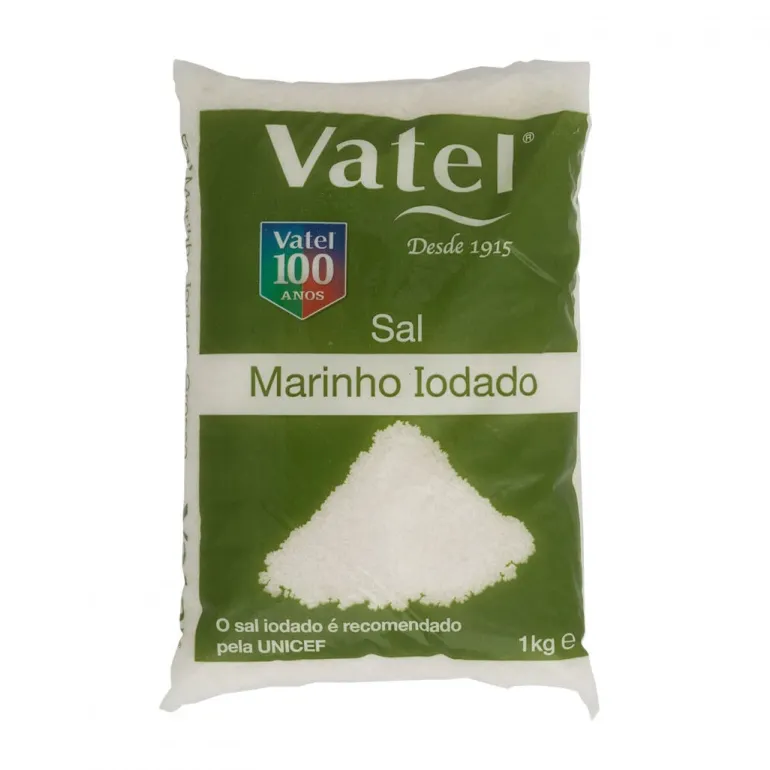 Sal Marinho Grosso Iodado