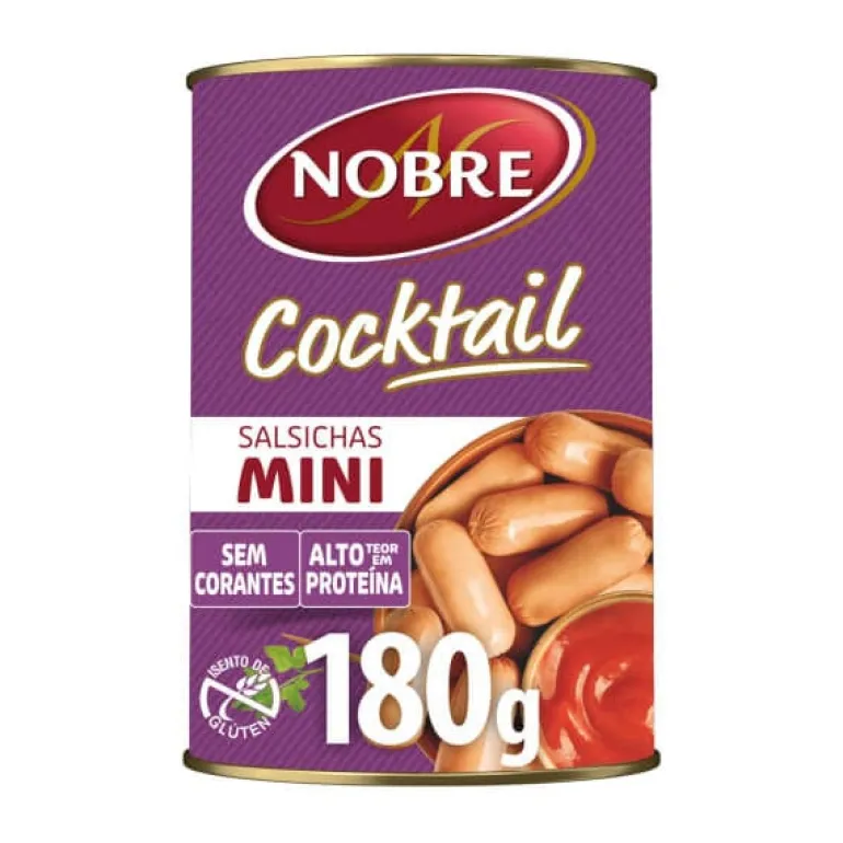 Salsichas Cocktail em Lata