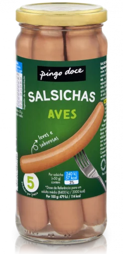 Salsichas de Aves
