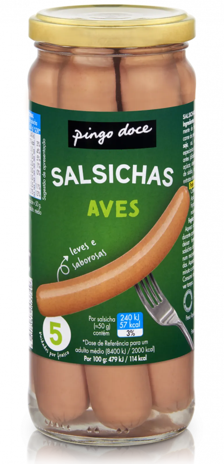 Salsichas de Aves