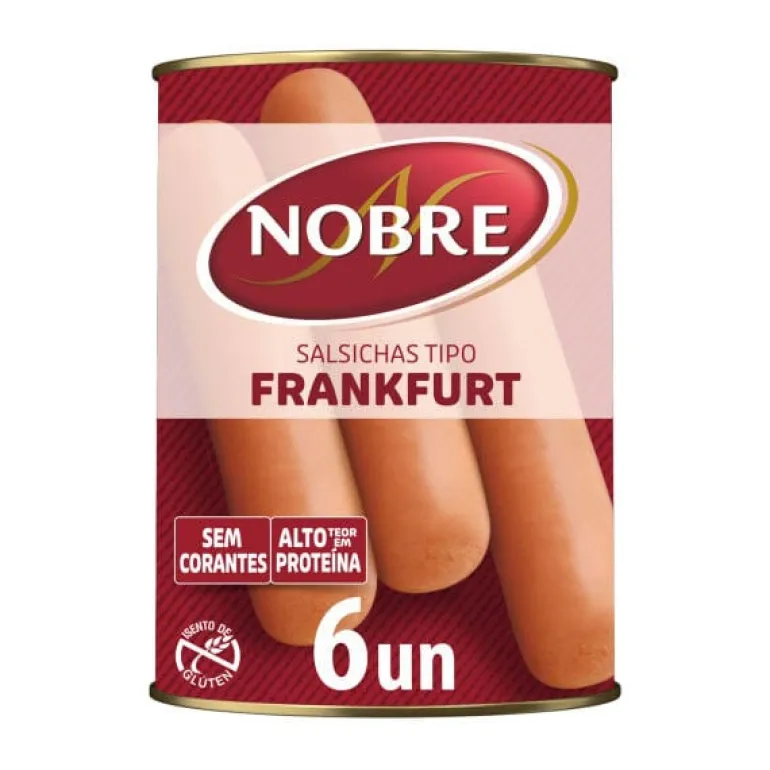 Salsichas Frankfurt em Lata