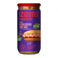 Salsichas Hot Dog em Frasco
